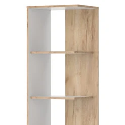 Bücherregal "Paco" Weiß/Goldkraft Eiche 44 X 139.7 Cm Vicco 14 Bücherregal "Paco" Weiß/Goldkraft Eiche 44 X 139.7 Cm Vicco -Vicco 20230023 m5473 06 ol