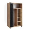 Kleiderschrank "Doros" Sonoma 100 X 168 Cm Offen, Mit Rollen Vicco -Vicco 20230816 m5864 01 ol
