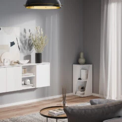 Midischrank "Benno" Weiß 31.6 X 70.5 Cm Mit Offenen Ablagen Vicco 12 Midischrank "Benno" Weiß 31.6 X 70.5 Cm Mit Offenen Ablagen Vicco -Vicco 20230816 m5877 04 ol