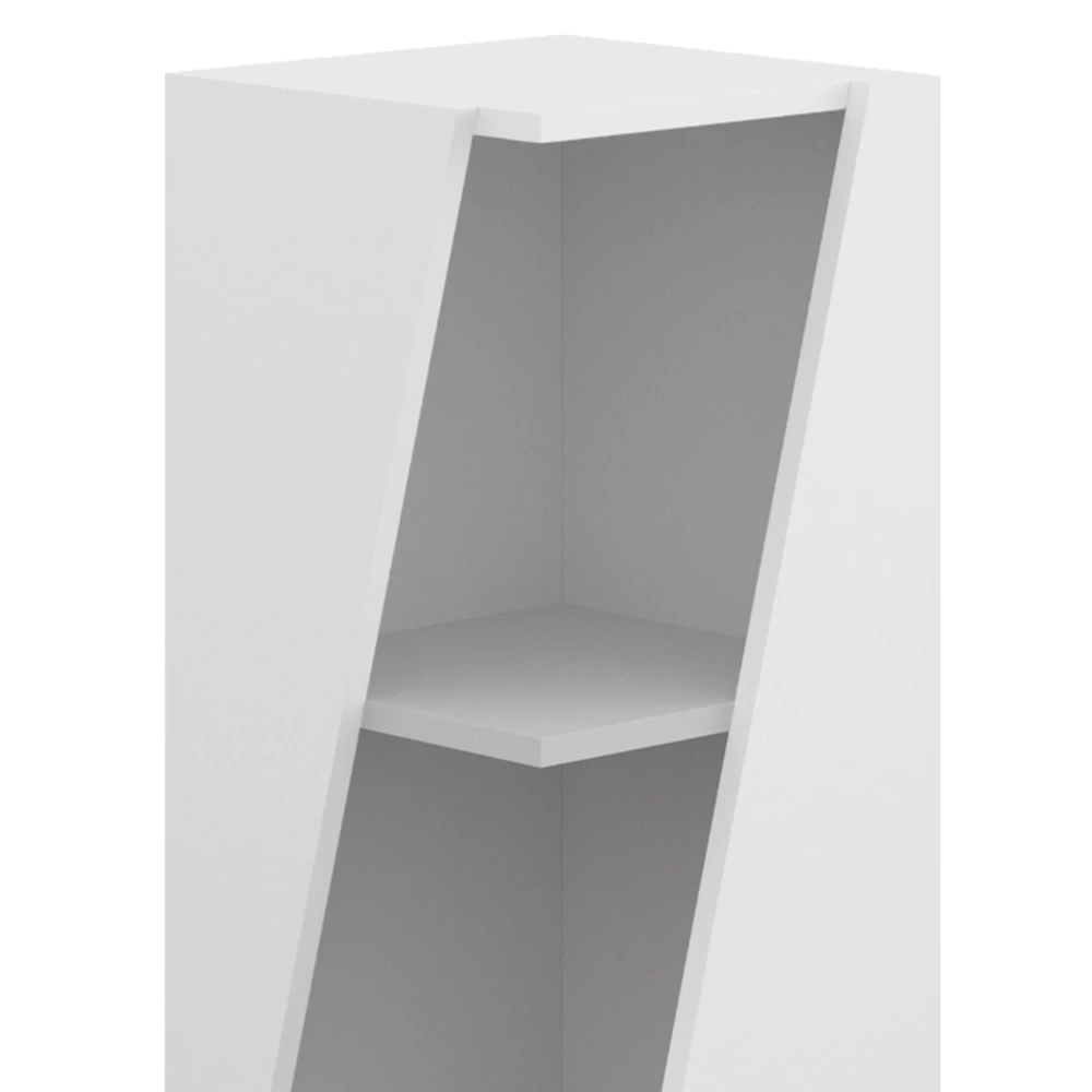 Midischrank "Benno" Weiß 31.6 X 70.5 Cm Mit Offenen Ablagen Vicco 8 Midischrank "Benno" Weiß 31.6 X 70.5 Cm Mit Offenen Ablagen Vicco – Bild 6