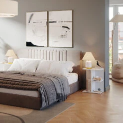 Nachttisch "Eddi" Weiß 46.2 X 58.6 Cm Vicco 12 Nachttisch "Eddi" Weiß 46.2 X 58.6 Cm Vicco -Vicco 20230820 m5721 04 ol