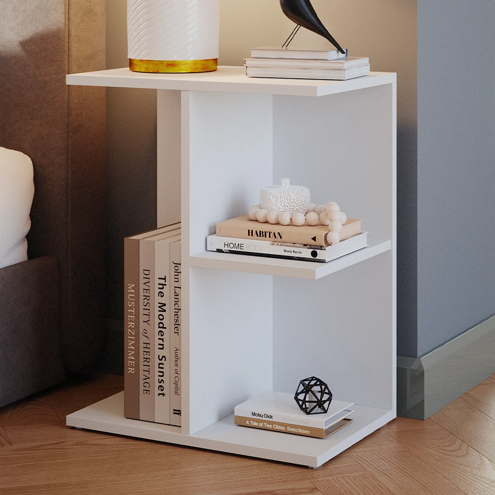 Nachttisch "Eddi" Weiß 46.2 X 58.6 Cm Vicco 7 Nachttisch "Eddi" Weiß 46.2 X 58.6 Cm Vicco – Bild 5