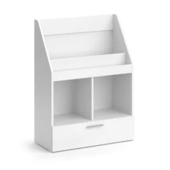 Vicco Bücherregal "Luigi", Weiß, 72 X 96.2 Cm Ohne Faltboxen