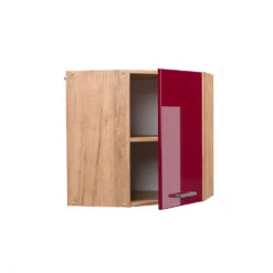 Eckhängeschrank "R-Line" Bordeaux Hochglanz/Goldkraft Eiche 57 Cm Vicco 11 Eckhängeschrank "R-Line" Bordeaux Hochglanz/Goldkraft Eiche 57 Cm Vicco -Vicco 20231124 mm239 oxrothgl 07 ol