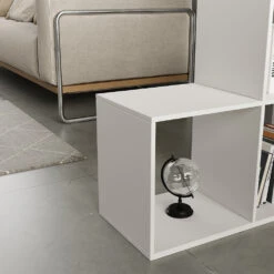 Treppenregal "Theresa" Weiß 104 X 108 Cm 6 Fächer Oskar Store -Vicco 20231414 m5533 05 ol