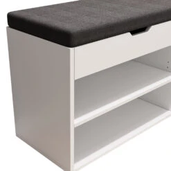 Schuhbank "Titus" Weiß 60 X 45 Cm Mit Auflage Oskar Store -Vicco 20231614 m5560 06 ol