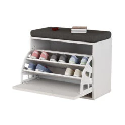 Schuhbank "Georg" Weiß 60 X 49.5 Cm Mit Auflage Oskar Store 16 Schuhbank "Georg" Weiß 60 X 49.5 Cm Mit Auflage Oskar Store -Vicco 20231705 m5659 07 ol