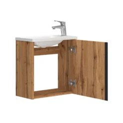 Badmöbel Set "Kleo" Goldkraft Eiche 2 Teile Vicco -Vicco 20232521 m5499 07 ol