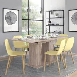 Esstisch "Dix" Sonoma 140 X 90 Cm Vicco -Vicco 20233826 m2167 04 ol