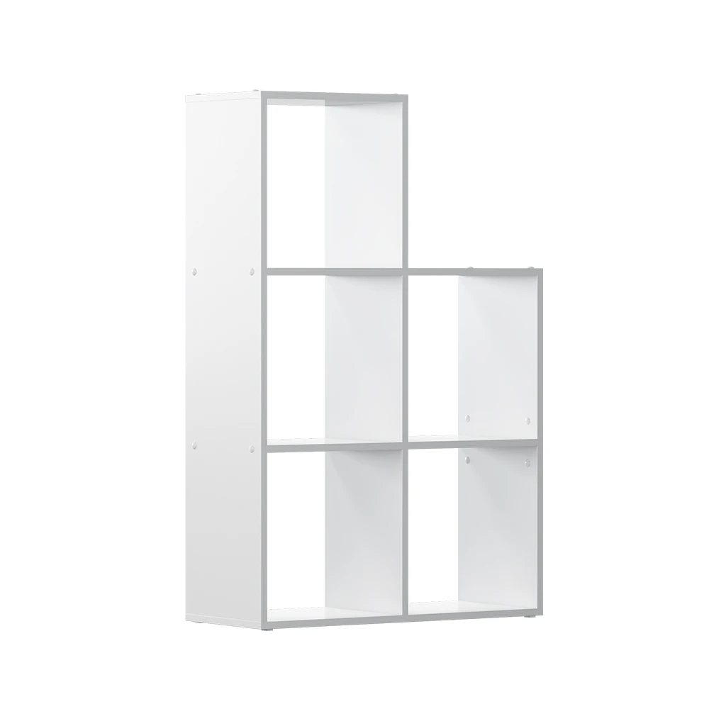 Treppenregal "Aramis" Weiß 73 X 108 Cm 5 Fächer Oskar Store 3 Treppenregal "Aramis" Weiß 73 X 108 Cm 5 Fächer Oskar Store