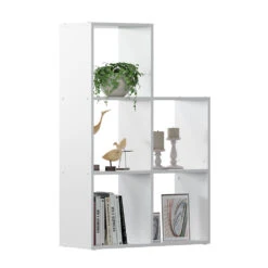 Treppenregal "Aramis" Weiß 73 X 108 Cm 5 Fächer Oskar Store 16 Treppenregal "Aramis" Weiß 73 X 108 Cm 5 Fächer Oskar Store -Vicco 20234021 m5758 07 ol