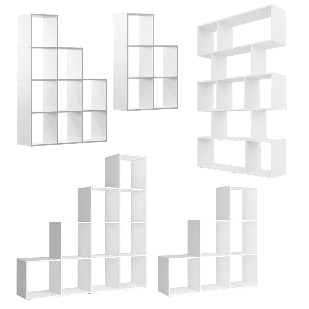 Treppenregal "Aramis" Weiß 73 X 108 Cm 5 Fächer Oskar Store 10 Treppenregal "Aramis" Weiß 73 X 108 Cm 5 Fächer Oskar Store – Bild 8