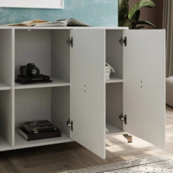 Sideboard "Marokko" Hellgrau 140 X 90 Cm Vicco 14 Sideboard "Marokko" Hellgrau 140 X 90 Cm Vicco -Vicco 20234513 m5578 05 ol