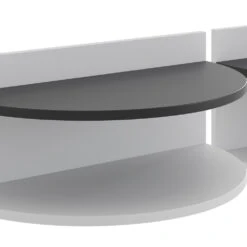 Nachttisch "Axel" Weiß/Schwarz 58.5 X 24 Cm 2er Set Vicco -Vicco 20234612 m5729 06 ol