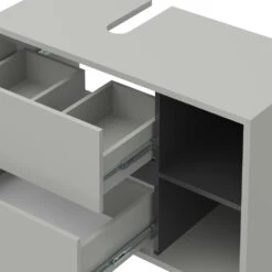 Waschbeckenunterschrank "Viola" Grau/Anthrazit 100 X 60 Cm Vicco -Vicco 20234810 m5588 06 ol