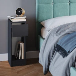 Nachttisch "Enton" Schwarz 20 X 59.5 Cm 2er Set Vicco 13 Nachttisch "Enton" Schwarz 20 X 59.5 Cm 2er Set Vicco -Vicco 20235823 m5486 05 ol