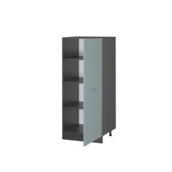 Vicco Hochschrank "R-Line", Blau-Grau/Anthrazit, 60 Cm 11 Vicco Hochschrank "R-Line", Blau-Grau/Anthrazit, 60 Cm -Vicco 20240119 mm280 voll sol ant blgra 07 ol