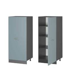 Vicco Hochschrank "R-Line", Blau-Grau/Anthrazit, 60 Cm 12 Vicco Hochschrank "R-Line", Blau-Grau/Anthrazit, 60 Cm -Vicco 20240119 mm280 voll sol ant blgra 08 ol