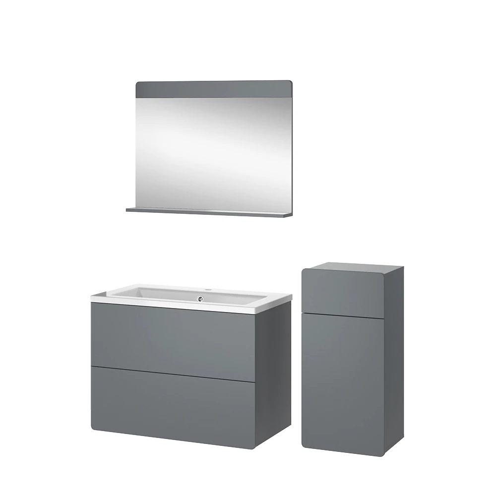 Badmöbel Set "Izan" 4 Teile Mit Midischrank Vicco 3 Badmöbel Set "Izan" 4 Teile Mit Midischrank Vicco