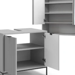 Badmöbelset "Eliza" Grau 2er Set Vicco -Vicco 20240206 m5994 06 ol