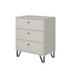 Vicco Sideboard "Aldo", Cashmere, 63.6 X 40 Cm 3x Schublade