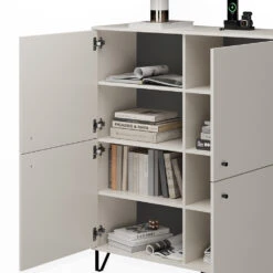 Vicco Sideboard "Aldo", Cashmere, 123.6 X 135 Cm 4 Türen -Vicco 20240219 m6303 06 ol