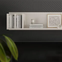 Vicco Wandregal "Aldo", Cashmere, 120 X 30 Cm Offene Fächer -Vicco 20240219 m6305 05 ol