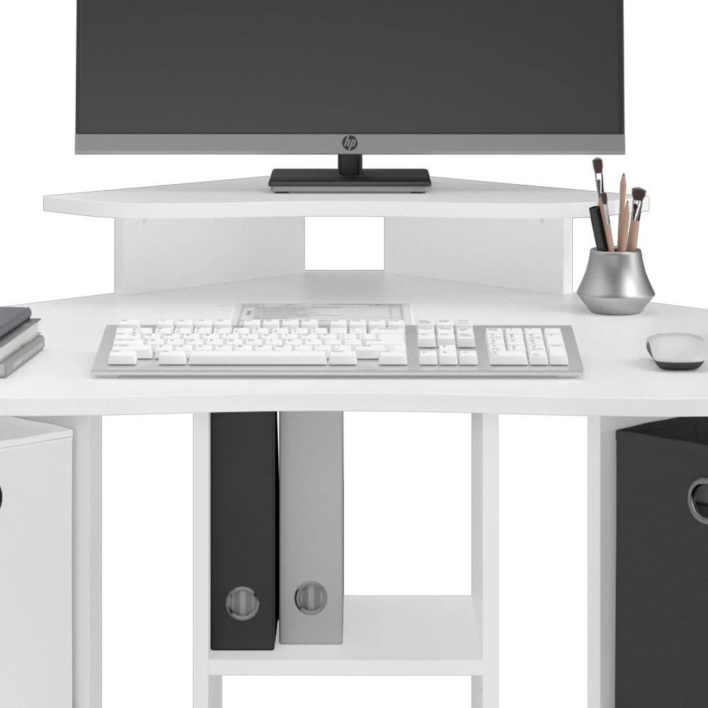 Eckschreibtisch "Artur" Weiß 94 X 94 Cm Vicco 8 Eckschreibtisch "Artur" Weiß 94 X 94 Cm Vicco – Bild 6