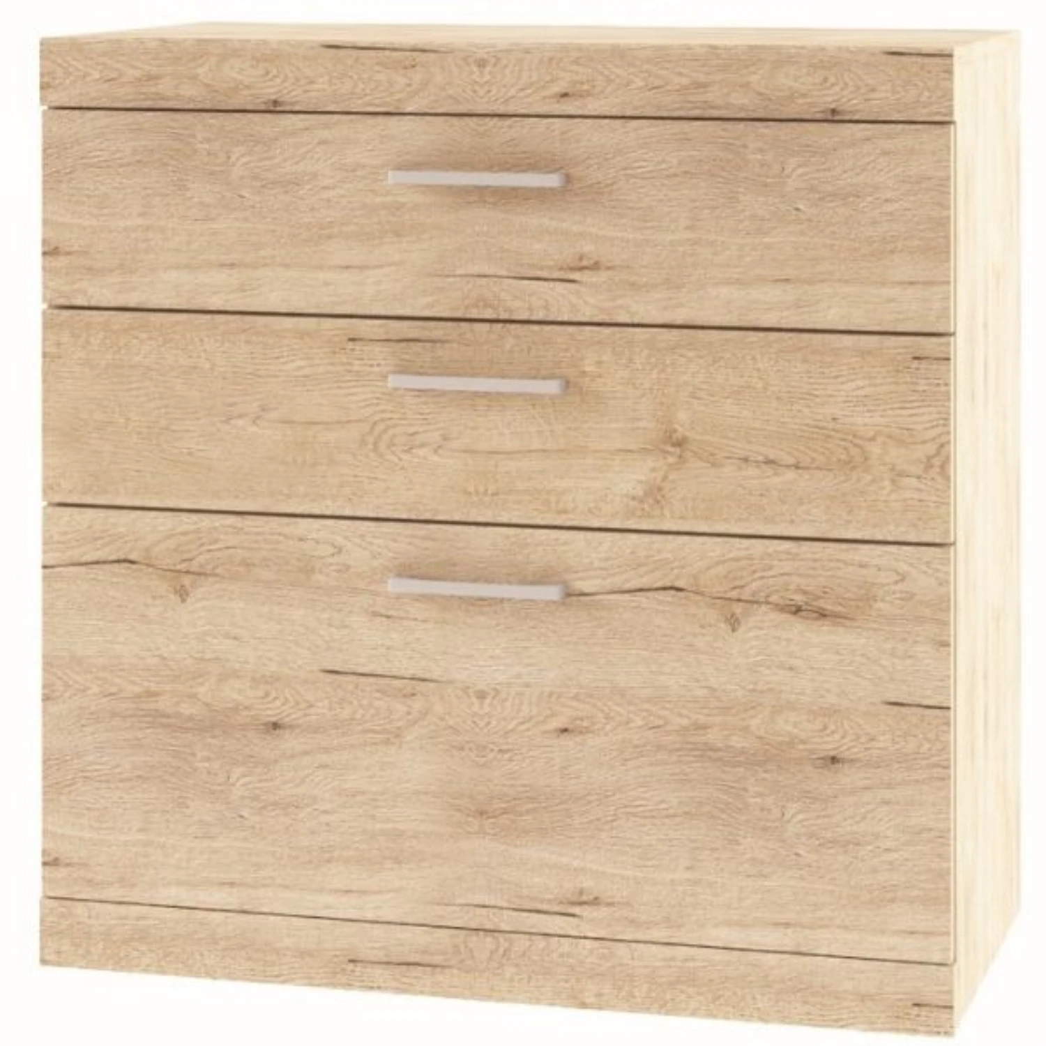 Sideboard "Oswald" Eiche 80 X 81 Cm OK-Living 3 Sideboard "Oswald" Eiche 80 X 81 Cm OK-Living
