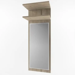 Wandgarderobe "Oswald" Eiche 45 X 142 Cm Mit Spiegel OK-Living -Vicco DS 1431 MBO 4