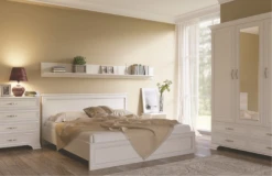 Schlafzimmerbett "Tifosi" Weiß 207.9 X 171.1 Cm OK-Living -Vicco DS 1480 MBO 3