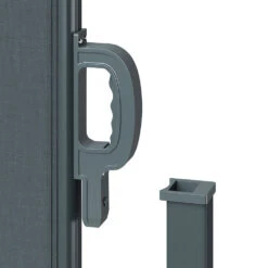 Seitenmarkise Anthrazit 600 X 160 Cm OK-Living -Vicco g122 06 2 ol