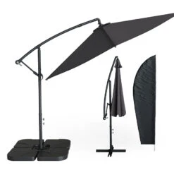 Ampelschirm 300cm Schwarz Vicco -Vicco g158 160 07 ol