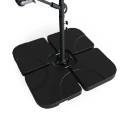 Sonnenschirmständer Anthrazit 101 X 101 Cm OK-Living -Vicco g159 07 ol