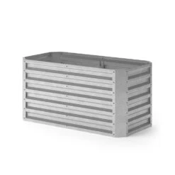 Hochbeet Silber 120 X 60 Cm OK-Living