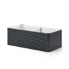 Hochbeet 180 X 90 Cm Anthrazit Rechteckig -Vicco g267 01 ol