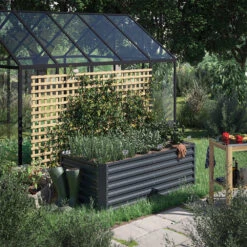 Hochbeet 180 X 90 Cm Anthrazit Rechteckig -Vicco g267 04 ol