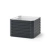 Hochbeet 90 X 90 Cm Anthrazit Quadratisch -Vicco g269 01 ol