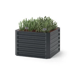 Hochbeet 90 X 90 Cm Anthrazit Quadratisch -Vicco g269 07 ol