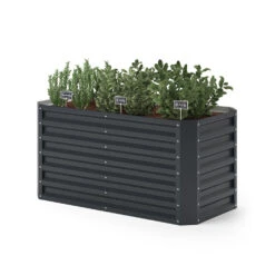 Hochbeet 120 X 60 Cm Anthrazit Rechteckig -Vicco g270 07 ol
