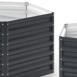 Hochbeet 149 X 130 Cm Anthrazit Sechseckig -Vicco g272 06 ol