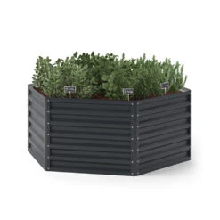 Hochbeet 149 X 130 Cm Anthrazit Sechseckig -Vicco g272 07 ol