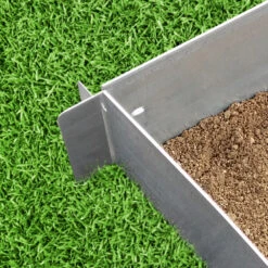 Rasenkante Silber 100 X 14 Cm 45 Meter OK-Living -Vicco g5 21 24 88 89 102 104 05 ol