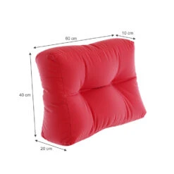 Palettenkissen "Flocken" Rot 60 X 20 Cm Vicco 11 Palettenkissen "Flocken" Rot 60 X 20 Cm Vicco -Vicco gm131 03 ol