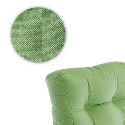 Palettenkissen "Flocken" Grün 60 X 20 Cm Vicco -Vicco gm133 06 ol