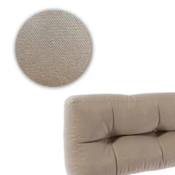 Palettenkissen Rückenkissen "Flocken" Sand 120 X 40 Cm Vicco -Vicco gm137 06 ol