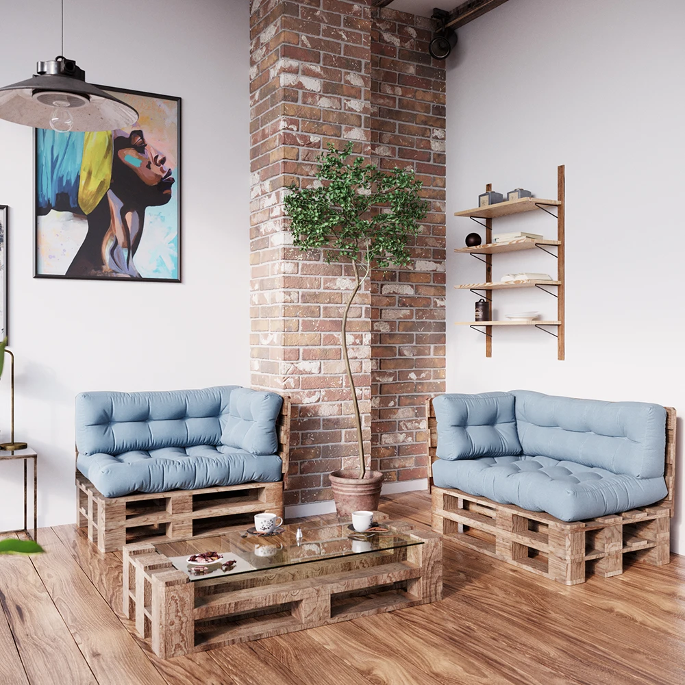 Palettenkissen „Classic“ Rückenkissen Eisblau Vicco 6 Palettenkissen „Classic“ Rückenkissen Eisblau Vicco – Bild 4