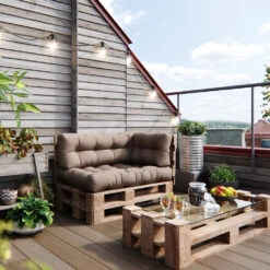 Palettenkissen Stone 120 X 15 Cm Vicco -Vicco gm230 05 ol