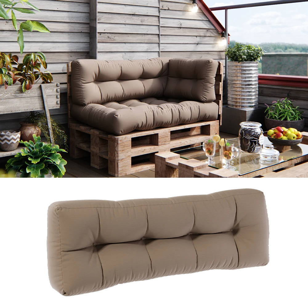 Palettenkissen Rückenkissen Stone 120 X 40 Cm Vicco 4 Palettenkissen Rückenkissen Stone 120 X 40 Cm Vicco – Bild 2