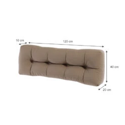 Palettenkissen Rückenkissen Stone 120 X 40 Cm Vicco 11 Palettenkissen Rückenkissen Stone 120 X 40 Cm Vicco -Vicco gm231 03 ol